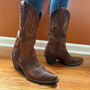 Ariat Tan Leather Boots